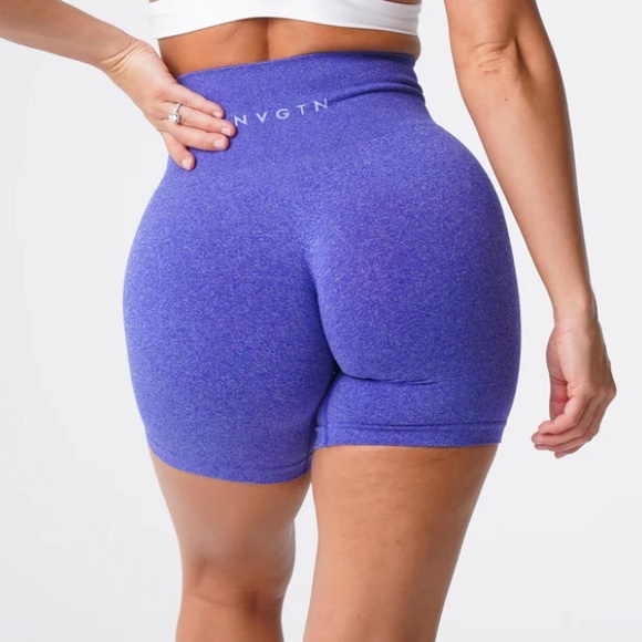 NVGTN Electric Blue Shorts - Picture 2 of 6